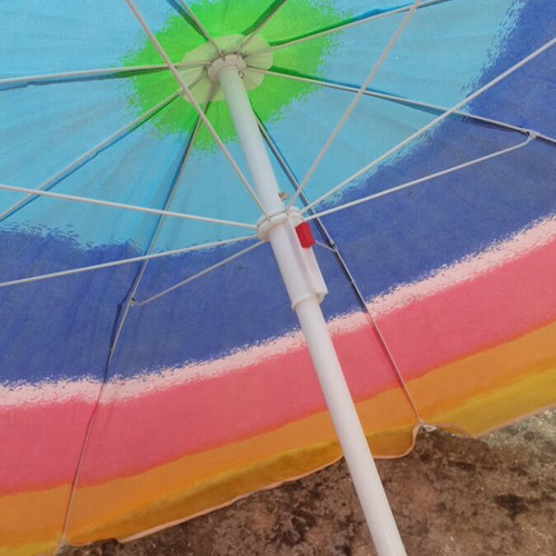 Beach umbrella new, diameter 1.35m