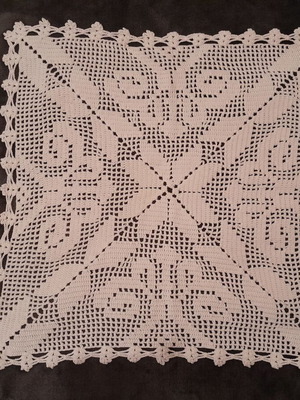 Crochet doily like new