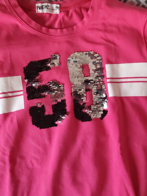 Nek Kids Wear spring set for girls, black and pink