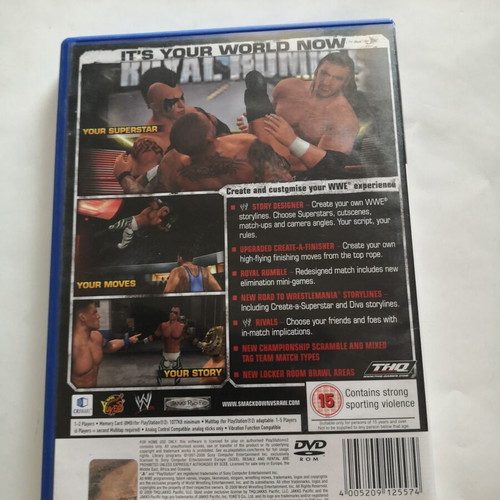 Smack Down vs Raw 2010 PlayStation 2 game
