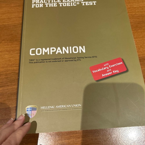 Toeic Practice Exams 2 books like new