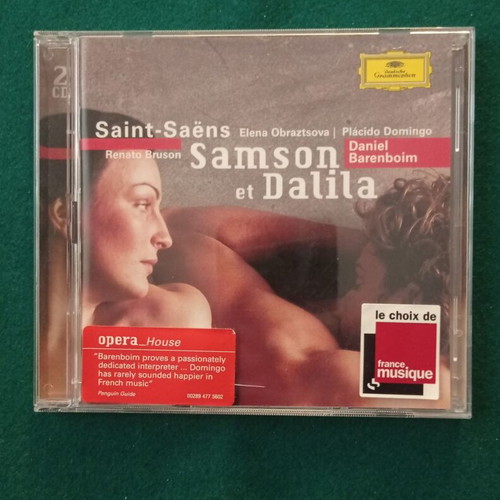 Saint-Saëns Samson et Dalila CD like new, classical music