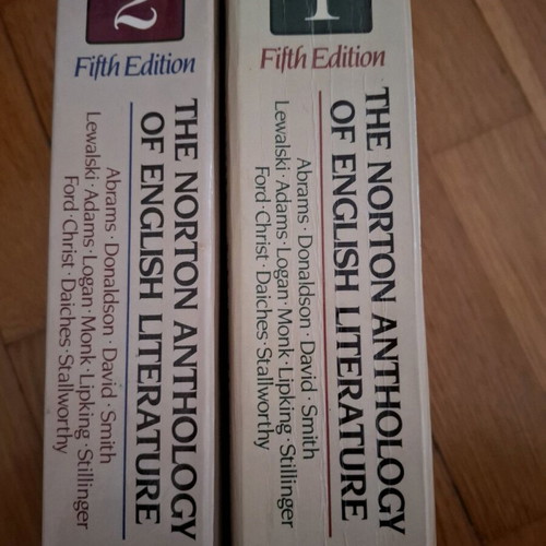 The Norton Anthology of English Literature used