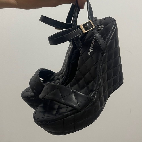 Mannika shoes new, black, size 36