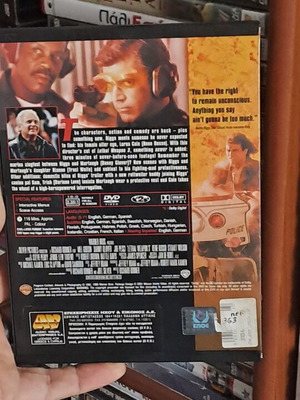 Lethal Weapon 3 DVD μεταχειρισμένο, director's cut, με υπότιτλους, δράσης περιπέτεια