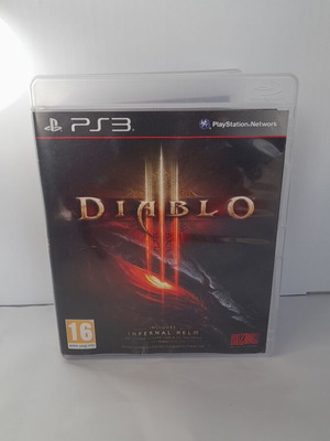 Diablo III PS3 like new, English edition, scratch-free