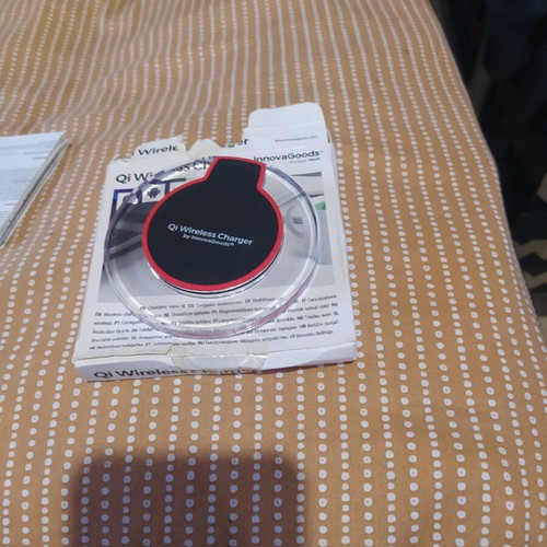 InnovaGoods Wireless Charger Qi Pad used, black