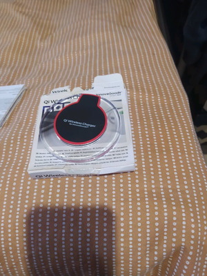 InnovaGoods Wireless Charger Qi Pad used, black