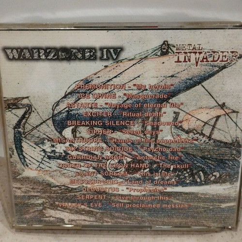 Warzone IV CD like new, rock