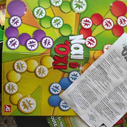 Board game Nai i Ohi used, complete