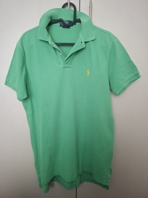 Polo by Ralph Lauren t-shirt green, like new, men's M