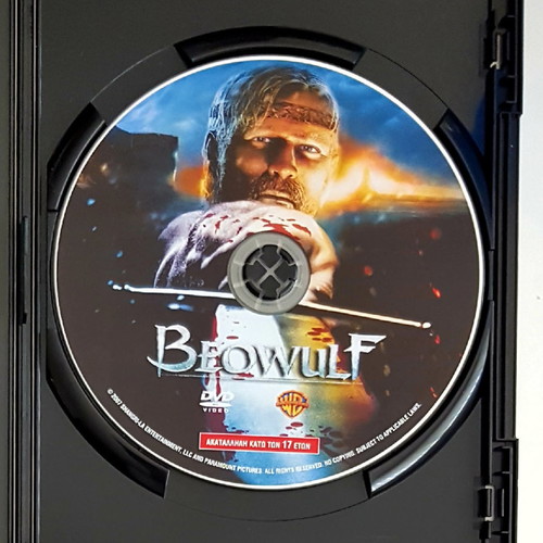 Beowulf DVD like new, 3D computer animated fantasy action film