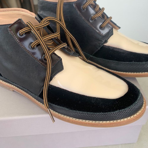 Hoss Intropia ankle boots blue, like new, size 37