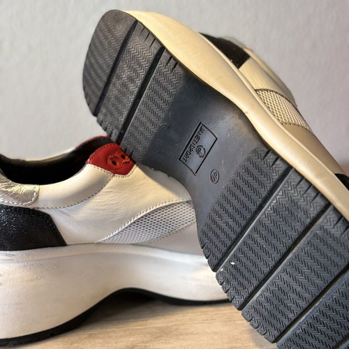 Janet Sport Chunky Platform Sneakers like new, size 40, white