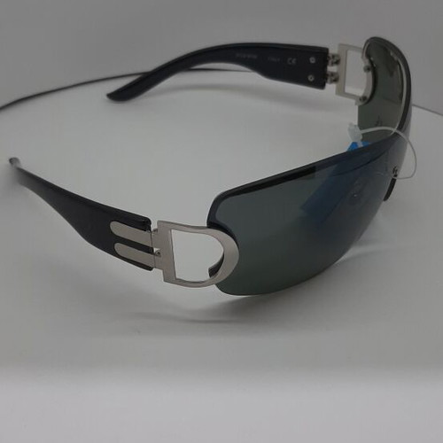 Massimo Ricci Sunglasses like new, smoked lenses, black patterned arms
