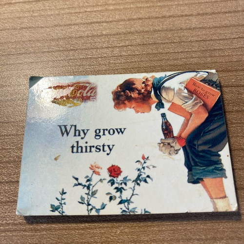 Coca-Cola collectible magnets used, set of 2 pieces