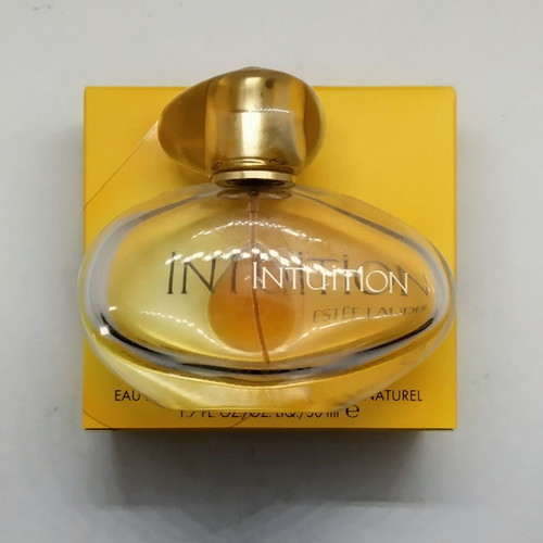 Intuition Estée Lauder collectible empty perfume bottle 2000, used