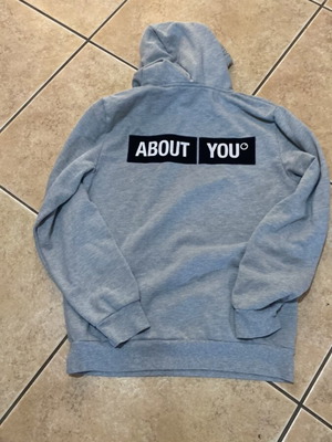 About You hoodie, grey, size M