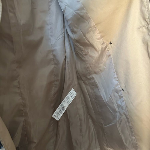 Stradivarius trench coat size M like new, beige