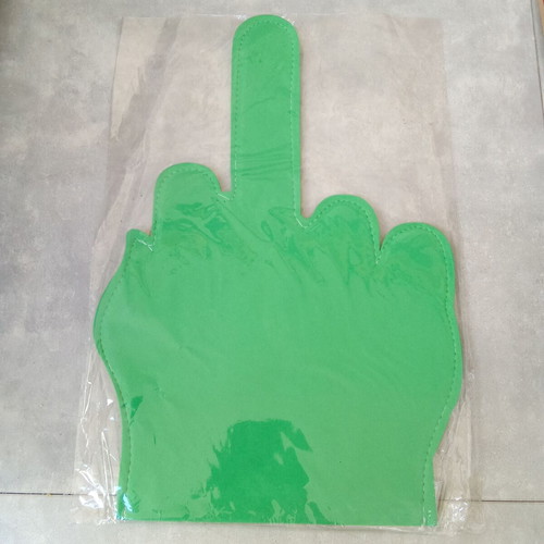 Vintage hand prop with gesture for stadium carnival 2000s new