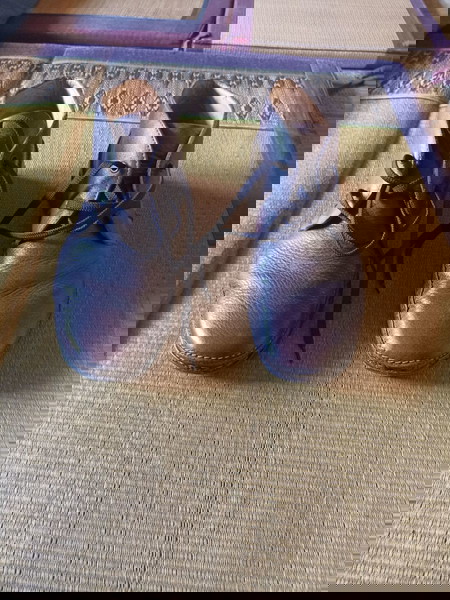 Zen Age ανδρικά μποτάκια από μαλακό δέρμα αφόρετα Νο 41-42