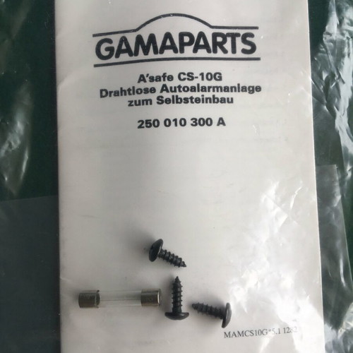 Gamaparts CS-10G vintage car alarm new