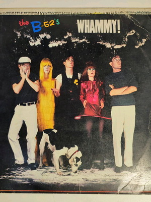 The B-52's Whammy! vinyl used, first American pressing