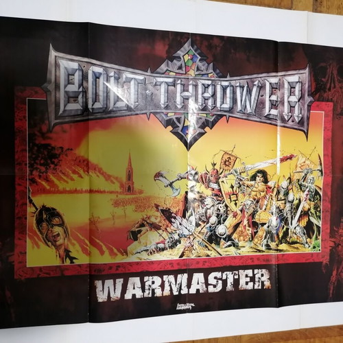 Anathema Bolt Thrower Metal Hammer poster used, 75x54 cm