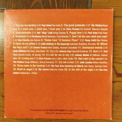 When Couples Danced Embraced 3-CD Music Collection, 20 Classic Slow Songs Each