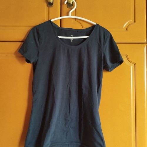 C&A T-shirt like new, dark blue, size S