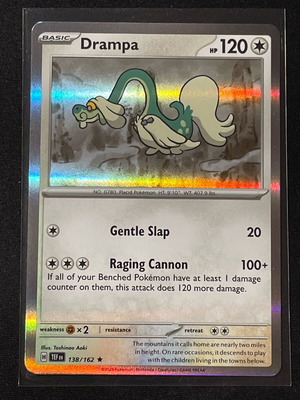 Drampa Holo #138 Temporal Forces card new