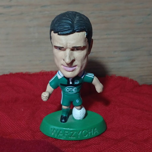 Krzysztof Warzycha Panathinaikos footballer figurine