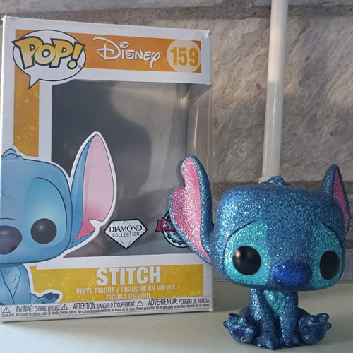 Funko Pop! Disney Stitch Diamond Collection glitter figure like new