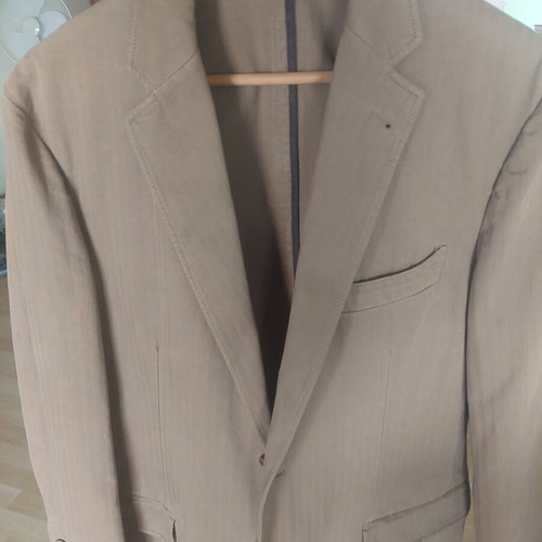 Massimo Dutti men's jacket size L like new, beige