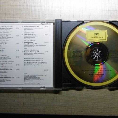 New Year's Concert Vienna 1987 CD used, classical