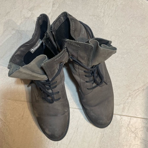Tamaris boots used, gray, size 39