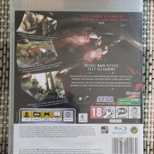 Bayonetta PS3 game