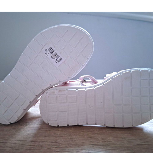 Migato Kids Pink Sandals Size 24 New With Bow