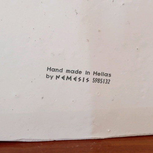 Handmade plaster decorative wall and table ornament