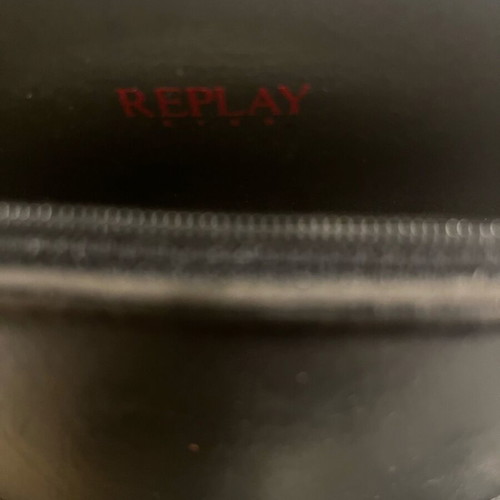 Replay y2k rimless mask sunglasses with case