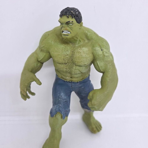 Hulk figure used, fragile with a mark on the leg