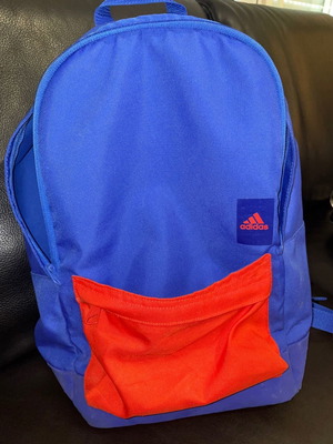 Adidas backpack genuine blue in excellent condition