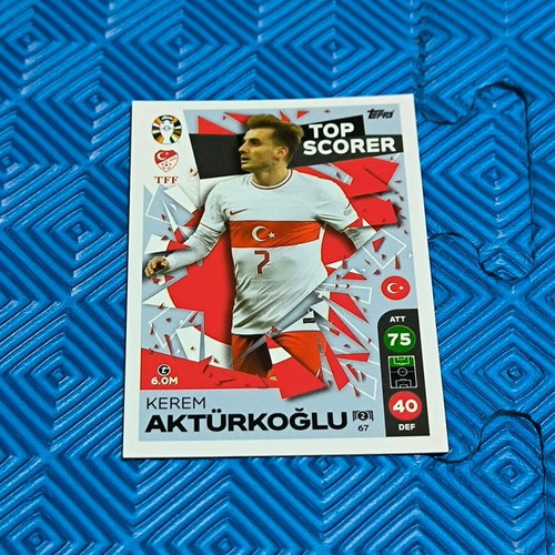 Topps Match Attax collectible cards set of 5 like new