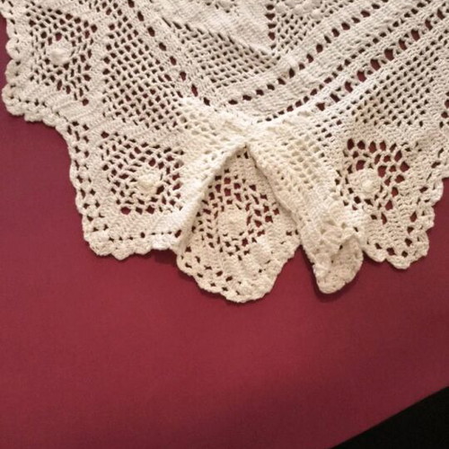 Crochet blanket double handmade like new 250x190