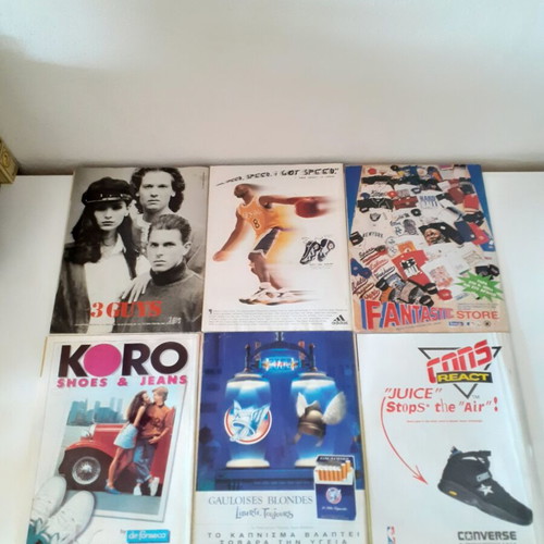 Triponto magazines used, set of 6 basketball issues