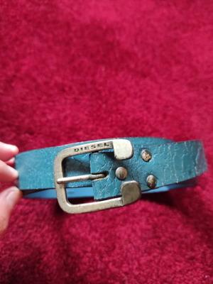 Diesel leather belt used, authentic small