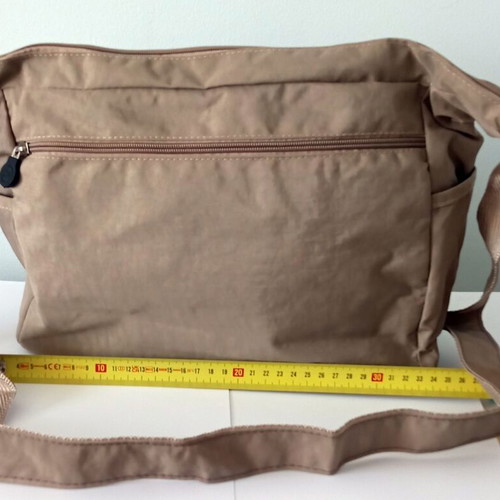 Charm Bags women's shoulder bag beige like new
