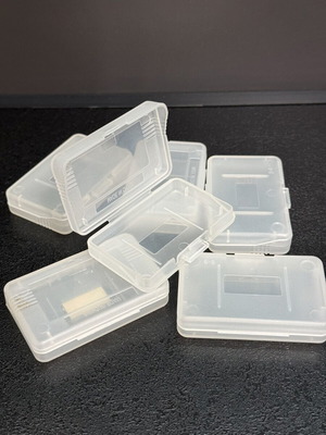 Gameboy Advance cartridge cases used, pack of 6