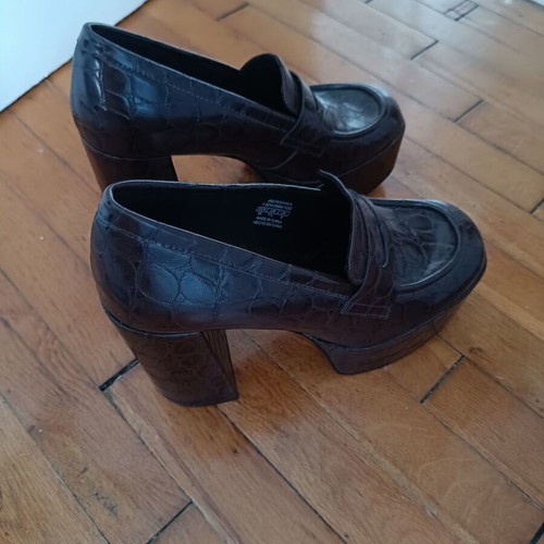 Bershka heels new, size 38, brown