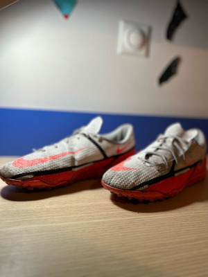 Nike Phantom football shoes used for indoor fields